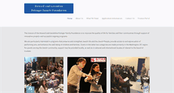 Desktop Screenshot of polingerfoundation.org