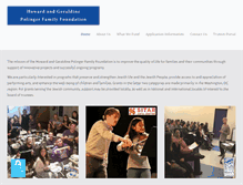Tablet Screenshot of polingerfoundation.org